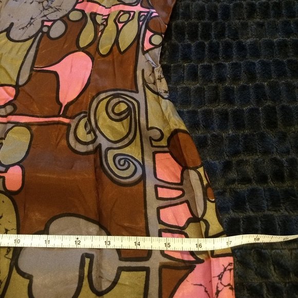 vintage 50s handmade sleeveless cheong sam shift dress EUC - Picture 9 of 11